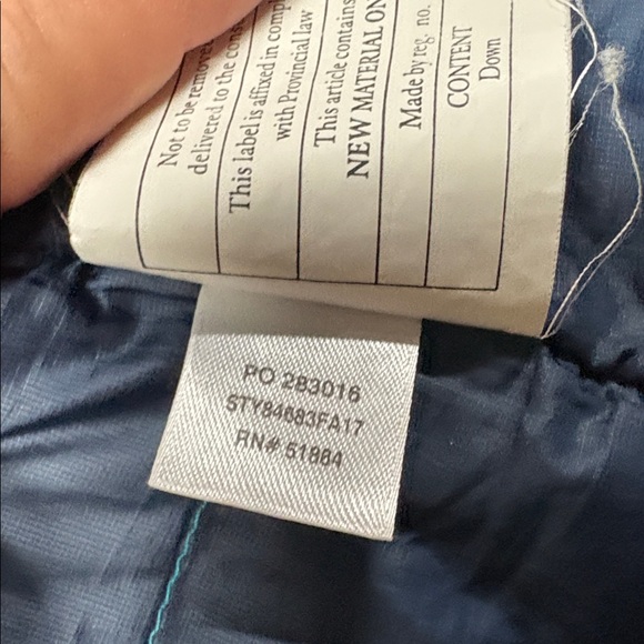 Patagonia Women's Vibrant Blue Puffer Jacket - Picture 10 of 10